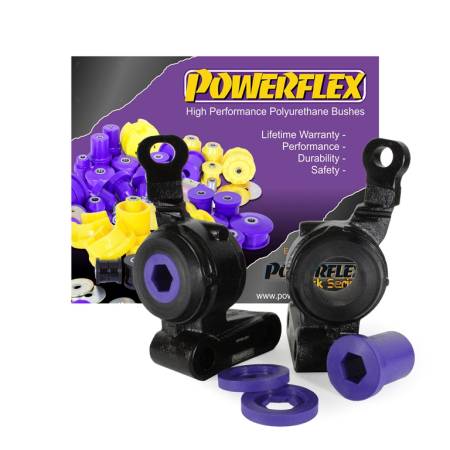 Powerflex USA - Powerflex MINI R55/R56/R57/R58/R59 Front Control Arm - Rear Bushings with Brackets (Street)