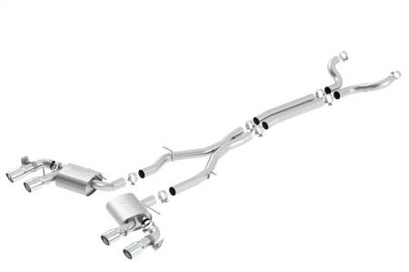 Borla - Borla 2017+ Chevy Camaro ZL1 6.2 ATAK Catback Exhaust w/ Dual Split Rear Exit