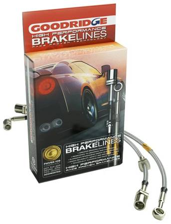 Goodridge - Goodridge G-Stop SS Brake Line Kit 2014-2016 Porsche CAYMAN