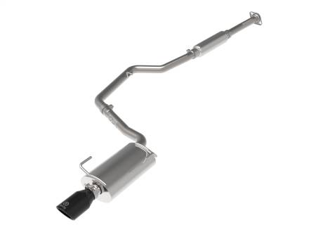 aFe Power (Advanced FLOW Engineering) - aFe Takeda 12-16 Subaru Impreza 2.0L 2.5in 304SS CB Exhaust w/ Black Tips