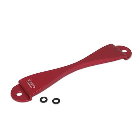 Mishimoto - Mishimoto Subaru CNC Battery Tie-Down - Red