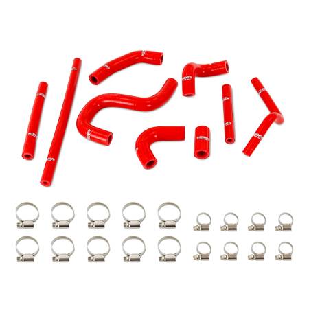 Mishimoto - Mishimoto 96-02 Toyota 4Runner 3.4L (w/ Rear Heater) Silicone Heater Hose Kit - Red