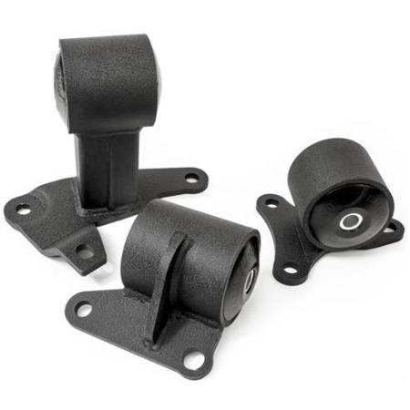 Innovative Mounts - Innovative 92-96 Prelude F-Series/H-Series Black Steel Mounts 75A Bushings