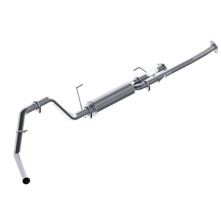 MBRP Exhaust - MBRP 09-19 Toyota Tundra 5.7L EC-Std. & SB/CC-SB Cat Back Single Side AL P Series Exhaust