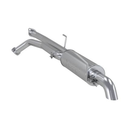 MBRP Exhaust - MBRP 07-08 Toyota Tundra Cat Back Turn Down Single Side Aluminized Exhaust