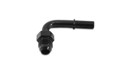 Vibrant Performance - Vibrant Performance 90 Degree Aluminum AN to Male Quick Connect Fitting -6AN - 0.3125in Hose Size