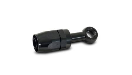 Vibrant Performance - Vibrant Performance -10AN Banjo Hose End Fitting for use with M14 or 9/16in Banjo Bolt - Aluminum Black