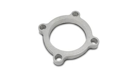 Vibrant Performance - Vibrant Performance GT series / T3 Turbo Discharge Flange (4 Bolt) with 2.5in Inlet I.D. T304 SS 1/2in Thick