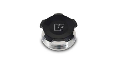 Vibrant Performance - Vibrant Performance 2in OD Aluminum Weld Bungs w/ Anodized Black Aluminum Threaded Cap (incl. O-Ring)