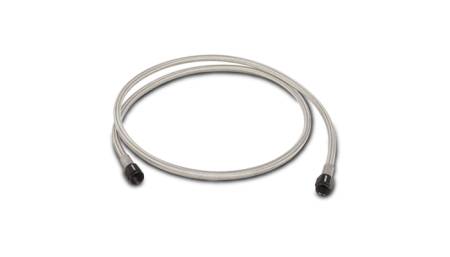 Vibrant Performance - Vibrant Performance Univ Oil Feed Kit 2ft PTFE lined S.S. hose with two -3AN female fittings preassembled
