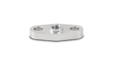 Vibrant Performance - Vibrant Performance Alum Turbo Oil Inlet Flange w/ -4AN Male for Garrett GT4708/4718/5008/5018/5518/5533/5541