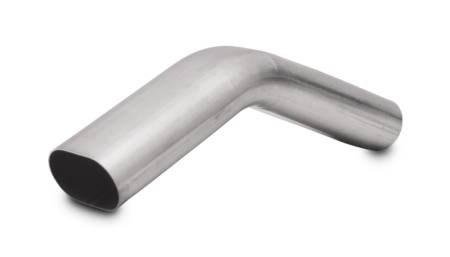 Vibrant Performance - Vibrant Performance 3in Oval (Nominal Size) T304 SS 45 deg VERTICAL Mandrel Bend 6in x 6in leg lengths