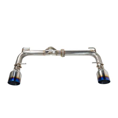 Remark By GReddy - Remark 2022+ Subaru BRZ/Toyota GR86 Axle Back Exhaust w/Titanium Single Wall Tip