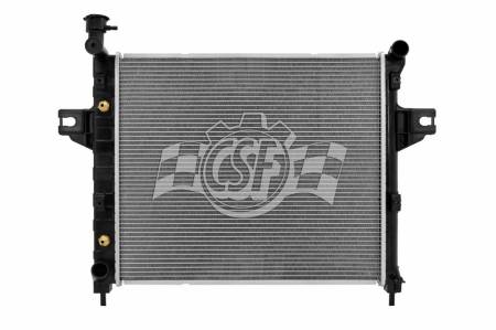 CSF Radiators - CSF 99-04 Jeep Grand Cherokee 4.0L OEM Plastic Radiator