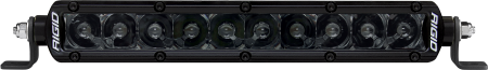 Rigid Industries - RIGID SR-Series PRO Midnight Edition LED Light, Spot Optic, 10 Inch