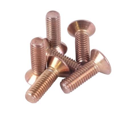 NRG Innovations - NRG Innovations Steering Wheel Screw Upgrade Kit (Conical) - Rose Gold