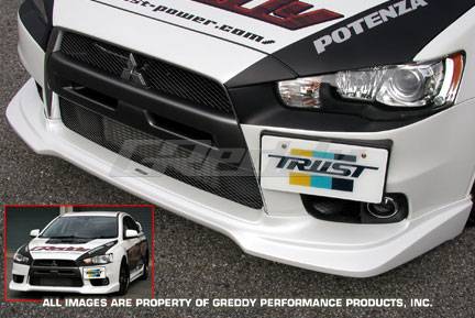 GReddy - GReddy 08+ Mitsubishi Evolution X Urethane Front Lip Spoiler