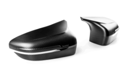 Akrapovic - Akrapovic 2018+ BMW M5 (F90) / 2020 BMW M8 (F91/F92) Carbon Fiber Mirror Cap Set - Matte