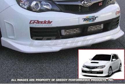 GReddy - GReddy 08+ WRX & STi Front Lip Spoiler
