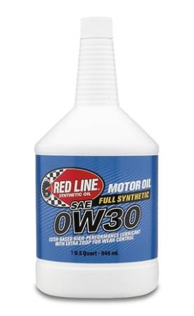 Red Line Synthetic Oil - Red Line Oil SAE 0W30 Synthetic Motor Oil 1 Quart - Case of 12