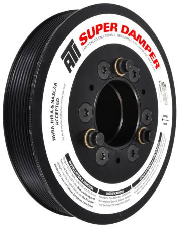 ATI Performance Products - ATI Damper - 7.48in - Alum - 8 Grv - Dodge - 2009+ - 5.7L / 6.4L Hemi Truck - 3 Ring
