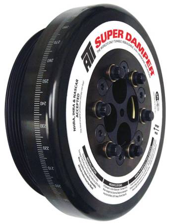 ATI Performance Products - ATI Damper - 8.074in - Steel - 8 Grv - Cummins - 4BT - 6BT - 3.9L - 5.9L - 3 Ring - Diesel