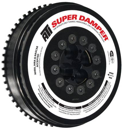 ATI Performance Products - ATI Damper - 7.98in - Steel - 8 Grv - Cummins - 07.5-15 6.7L w/Reluctor Wheel - 3 Ring Hvy - Diesel