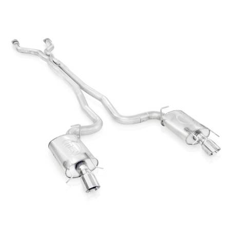 Stainless Works - Stainless Works 2009-15 Cadillac CTS-V Sedan 3in Catback System X-Pipe S-Tube Mufflers 4in Tips