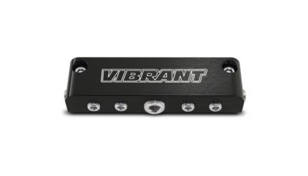 Vibrant Performance - Vibrant Performance Aluminum Vacuum Manifold (new design) - Black