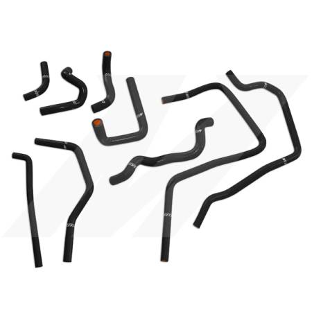 Mishimoto - Mishimoto 01-05 Subaru WRX Black Silicone Ancillary Hoses