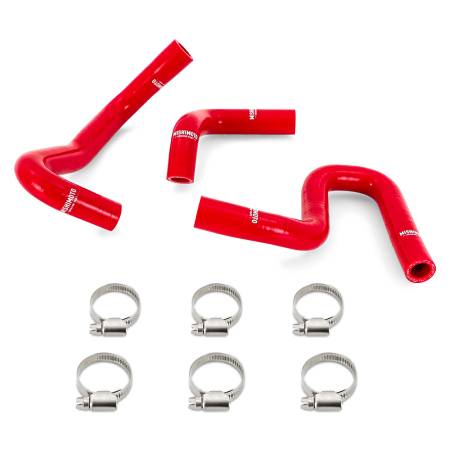 Mishimoto - Mishimoto 96-02 4Runner 3.4L Silicone Heater Hose Kit (w/o Rear Heater) Red
