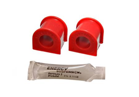Energy Suspension - Energy Suspension 88-91 Honda Civic/CRX Red 18mm Front Sway Bar Bushings