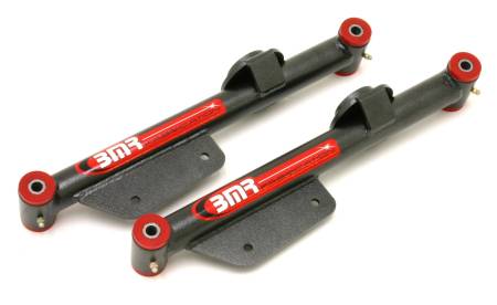 BMR Suspension - BMR 99-04 Mustang Non-Adj. Lower Control Arms (Polyurethane) - Black Hammertone
