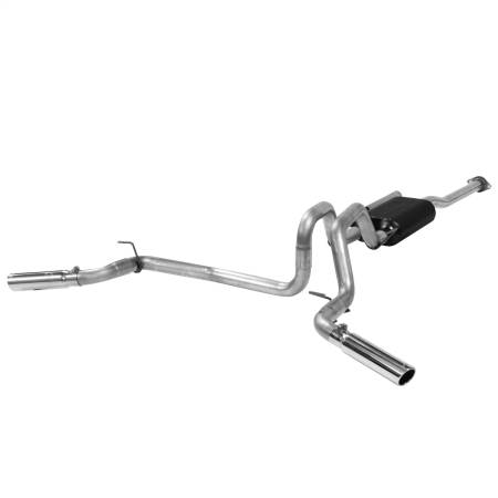 Flowmaster - Flowmaster 05-12 Tacoma American Thunder Cat-Back System 409S - Dual Side Exit