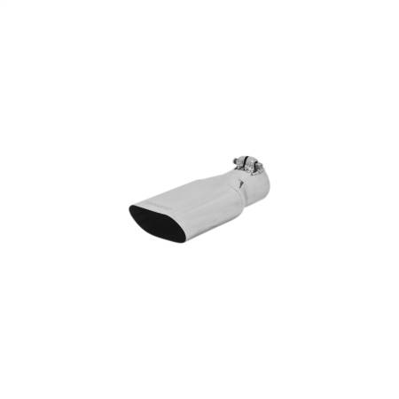 Flowmaster - Flowmaster Exhaust Tip - 4.25 X 2.25 In. Oval Polished Ss Fits 2.50 In. Tubing (Clamp On)