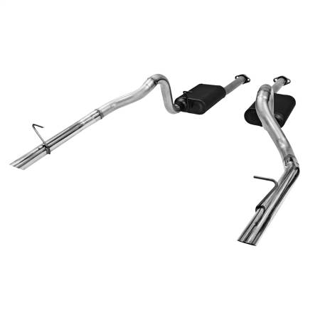 Flowmaster - Flowmaster 86-93 Mustang Gt/Lx 5.0L American Thunder Cat-Back System 409S - Dual Rear Exit