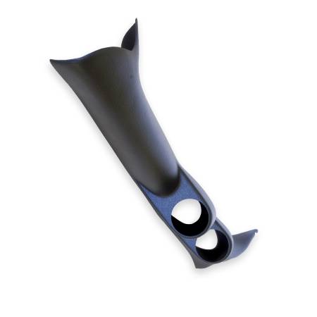AutoMeter - AutoMeter 02-03 Ford F150 (Not HD Model ) Black Dual Pilillar