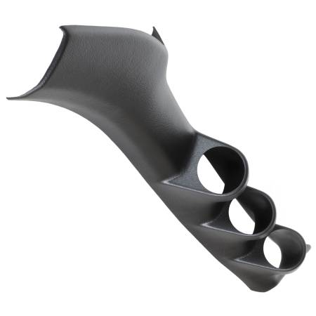 AutoMeter - AutoMeter 95-98 Nissan 240SX Black Triple 52mm Pillar Pod