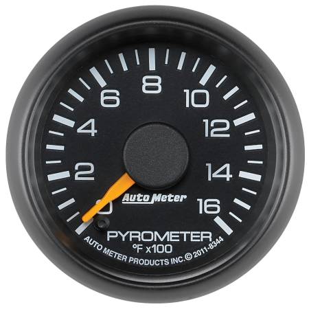 AutoMeter - AutoMeter Factory Match GM 2-1/16in 1600 Degree Electric Pyrometer (EGT) Gauge