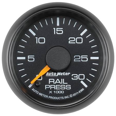 AutoMeter - AutoMeter Factory Match 52.4mm Digital Stepper Motor 0-30,000 PSI Diesel Fuel Rail Pressure Gauge