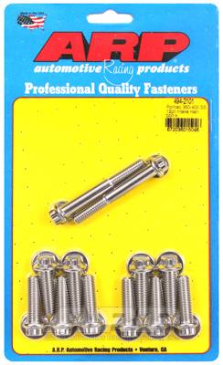 ARP - ARP Pontiac 350-400 SS 12pt intake manifold bolt kit 494-2101