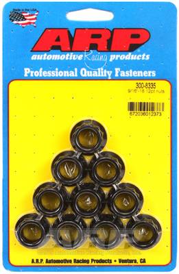 ARP - ARP 9/16-18 12pt nut kit 300-8335