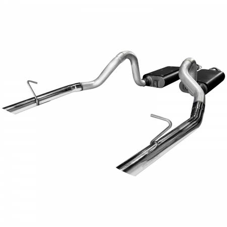 Flowmaster - Flowmaster 86-93 Mustang Gt/Lx 5.0L Force II Cat-Back Exhaust System - Dual Rear Exit