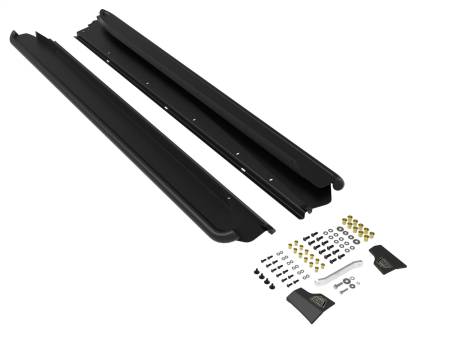 aFe Power (Advanced FLOW Engineering) - aFe 15-19 Subaru Outback H4 2.5L / H6 3.6L Terra Guard Trail Slider Steps - Black