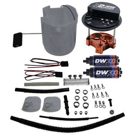 DeatschWerks - DeatschWerks 12-16 Scion FR-S/12-20 Subaru BRZ/17-20 Toyota 86 X2 Pump Module w/DW300