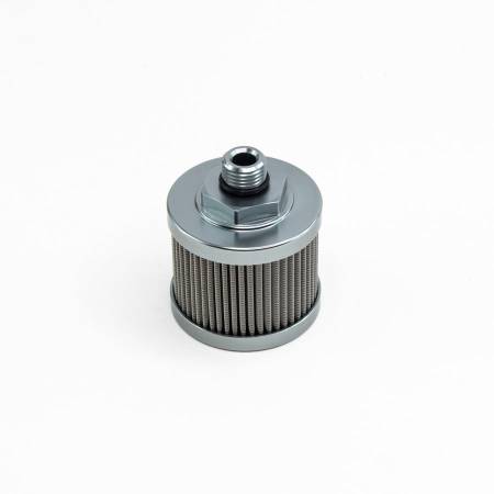 DeatschWerks - DeatschWerks Stainless Steel 6AN 100 Micron Universal Fuel Pump Pre-Filter