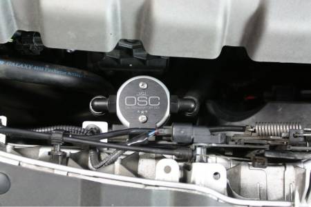 J&L Oil Separator Co - J&L 13-18 Ford Focus ST Front Oil Separator 3.0 - Clear Anodized