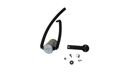 J&L Oil Separator Co - J&L 2022 Nissan Frontier 3.8L V6 Passenger Side Oil Separator 3.0 - Clear Anodized