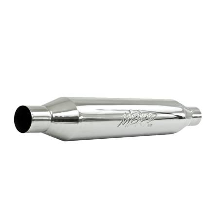 MBRP Exhaust - MBRP Universal Resonator 2.25in Inlet /Outlet 22in Body 26in Overall T304