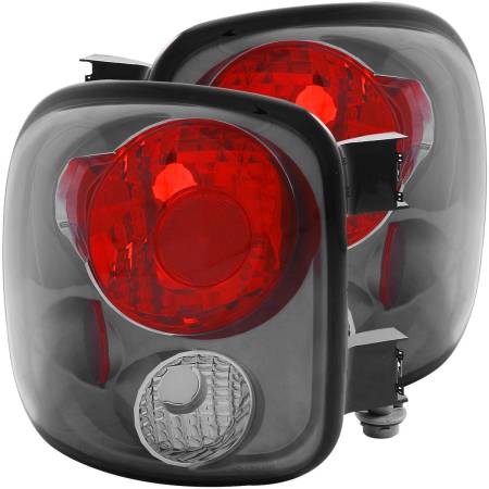 ANZO Headlights, Tail Lights and More  - ANZO 1999-2004 Chevrolet Silverado Taillights Smoke